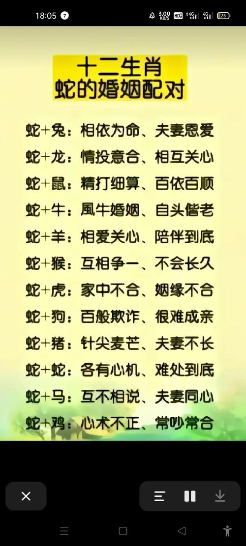 属蛇男和哪个属相最匹配，又与哪个属相相克呢？