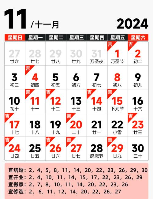2022年11月有哪些黄道吉日适合结婚？
