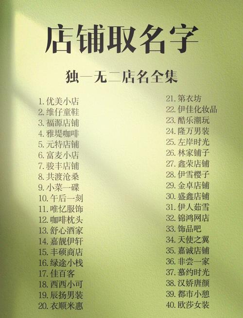 拼多多百货店名字取什么好，能吸引顾客又好记的呢？
