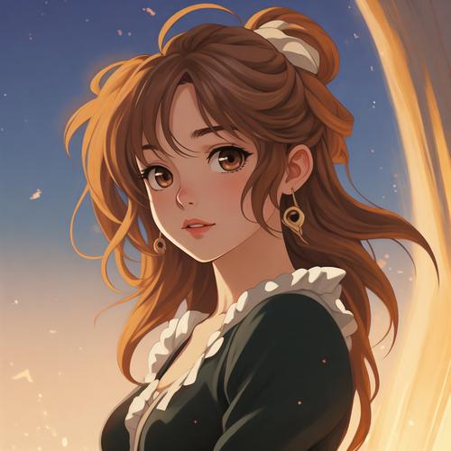 有没有白羊座卡通头像女生版，适合做头像的女生白羊座动漫头像？