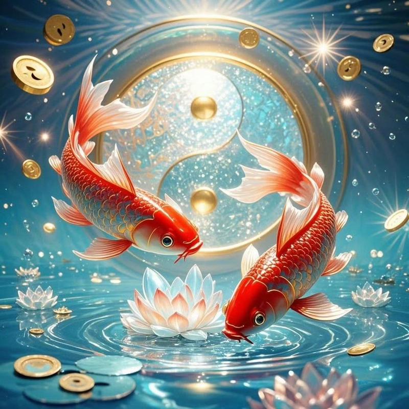 双鱼戏水寓意和象征是什么？梦见双鱼戏水预示着什么吉凶？