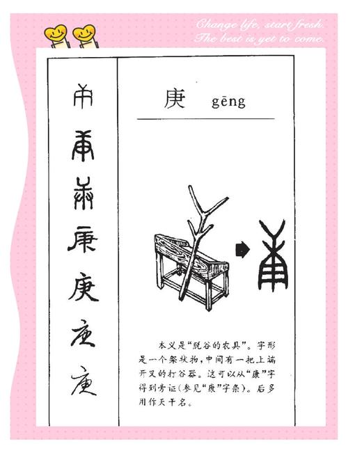 庚字五行属什么名字里有什么寓意和含义？