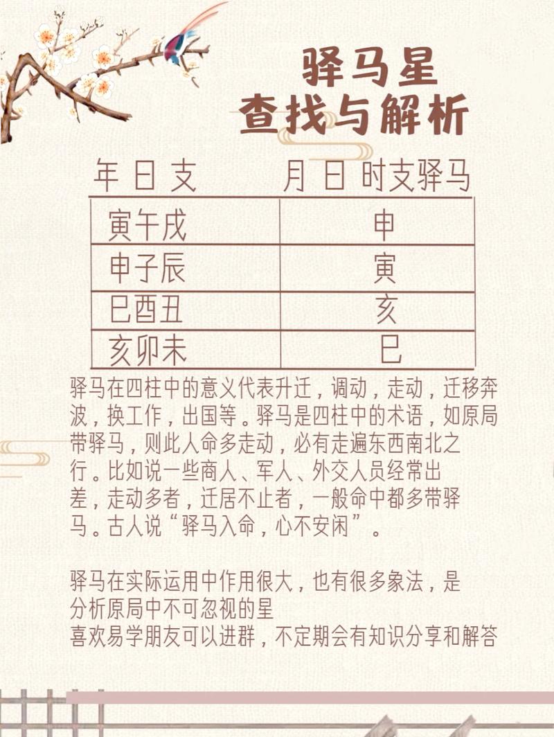 八字命理中驿马星入命的人，是不是注定要离开家乡才能成就大业？