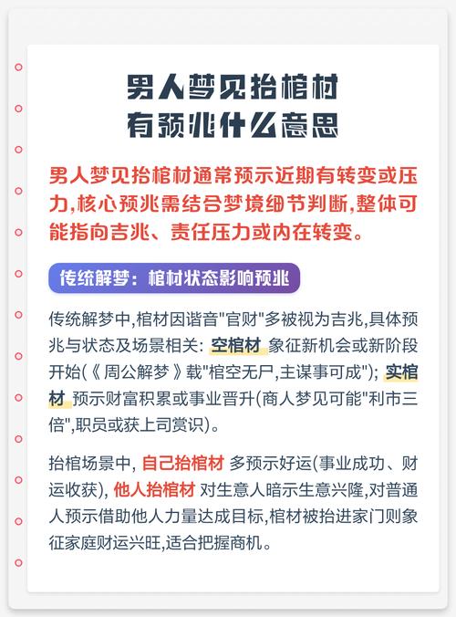梦见参加葬礼看到棺材预示着什么征兆？