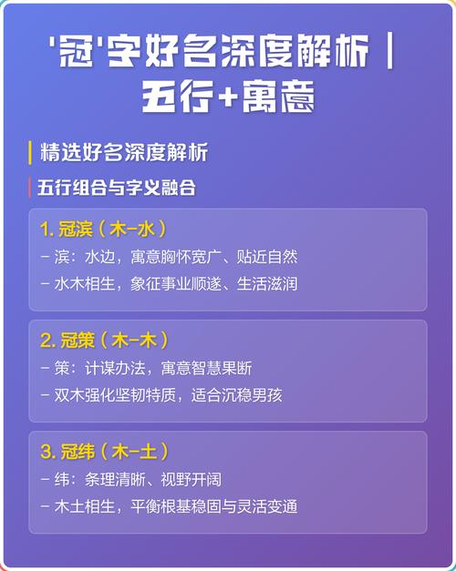 冠字五行属什么名字里有什么寓意？起个什么名字嫩有好寓意？