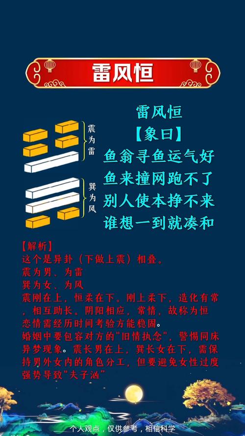 雷风恒卦如何影响财运？