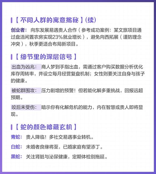 女人梦见被蛇咬手指，这究竟是什么预兆或含义呢？