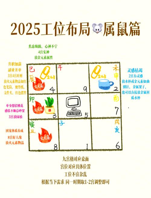属鼠办公桌摆放风水最佳方位是哪个？