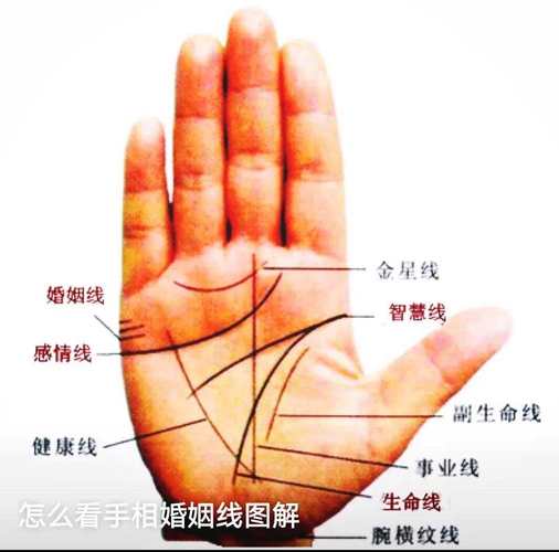 手相婚姻线如何判断一个人有几段姻缘？