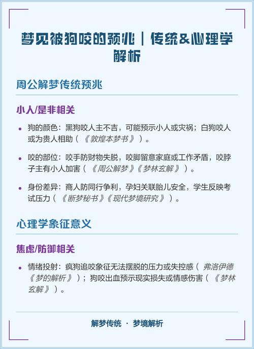 梦见自己被狗咬了两口，这究竟是什么预兆？有没有什么深层含义？