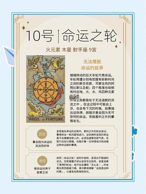 塔罗牌命运之轮逆位牌灵的含义是什么？