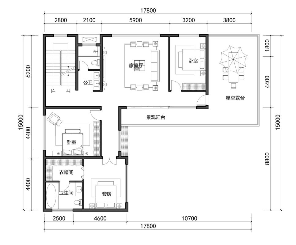 建筑图中L型代表什么风水含义？