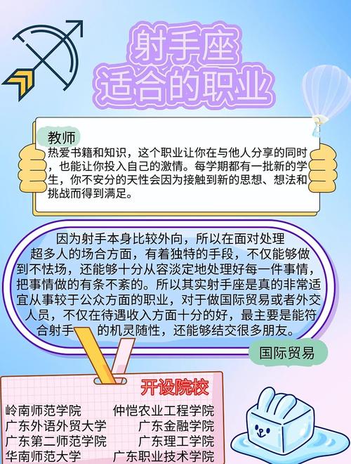 射手座最适合从事哪种职业？有没有推荐的理想职业方向？