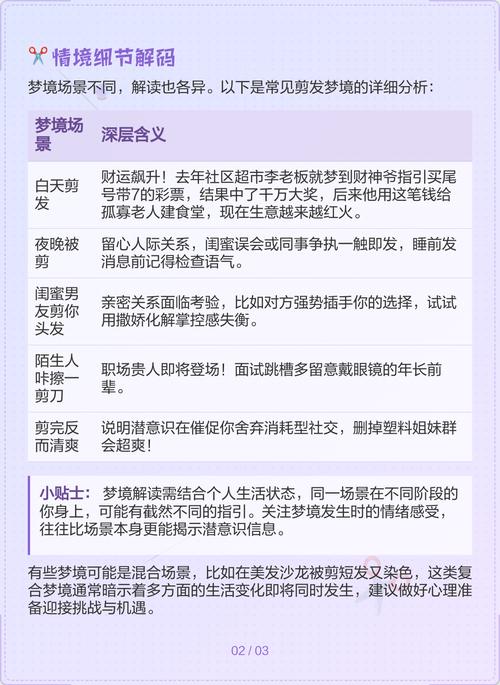 女人梦见头发剪短了预示着什么？有什么特殊含义吗？
