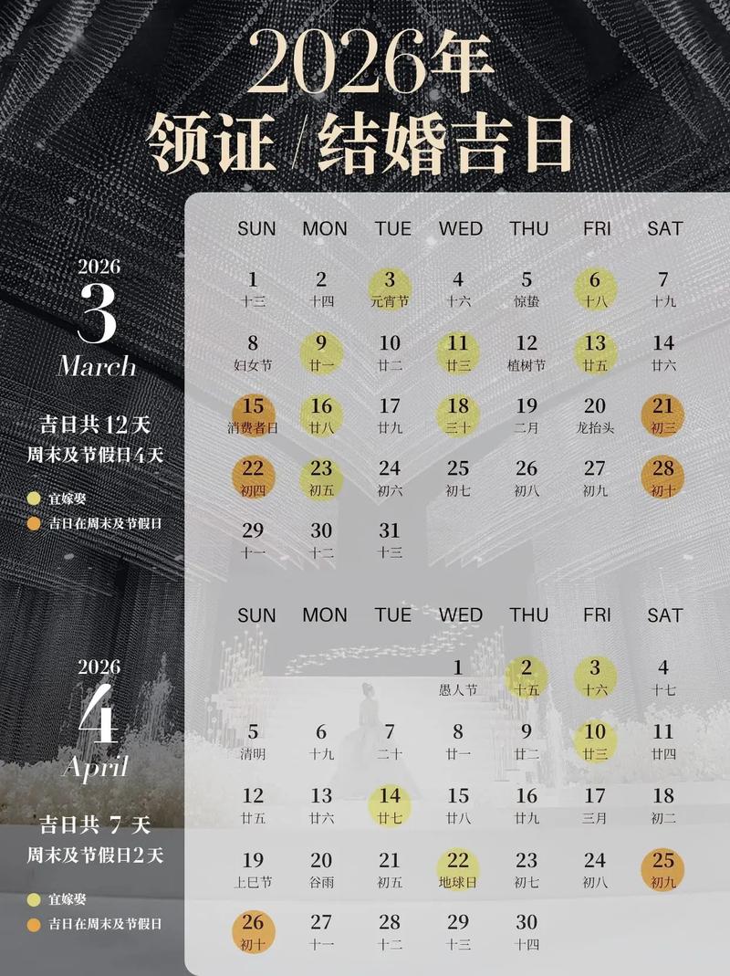 2026年新年黄道吉日是哪一天？开年有哪些吉日可依选择？