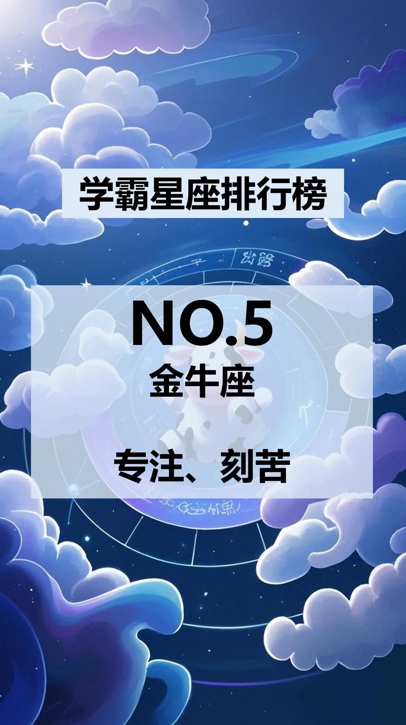 金牛座是否属于学霸星座，哪些星座更容易成为学渣呢？