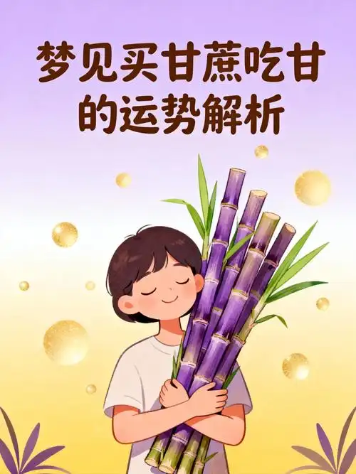 女人梦见吃甘蔗有什么特殊含义或预示吗？