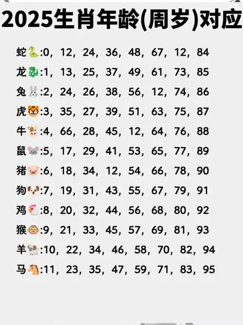 满打满算对应的生肖和数字是什么？