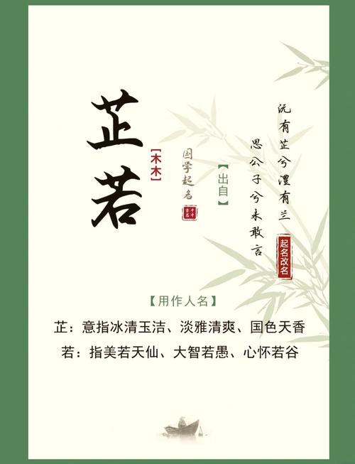 芷字取名时与哪些字搭配起来会更有意境和美感？
