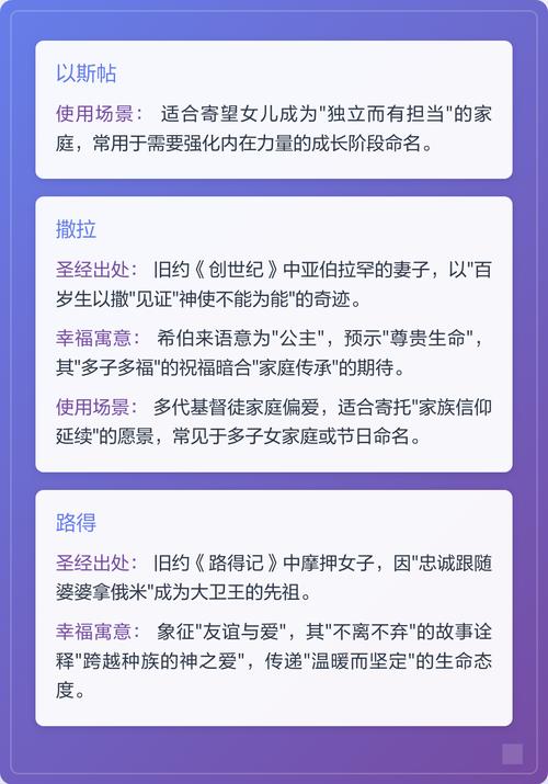 优雅的基督徒女孩名字有哪些能带来好运？