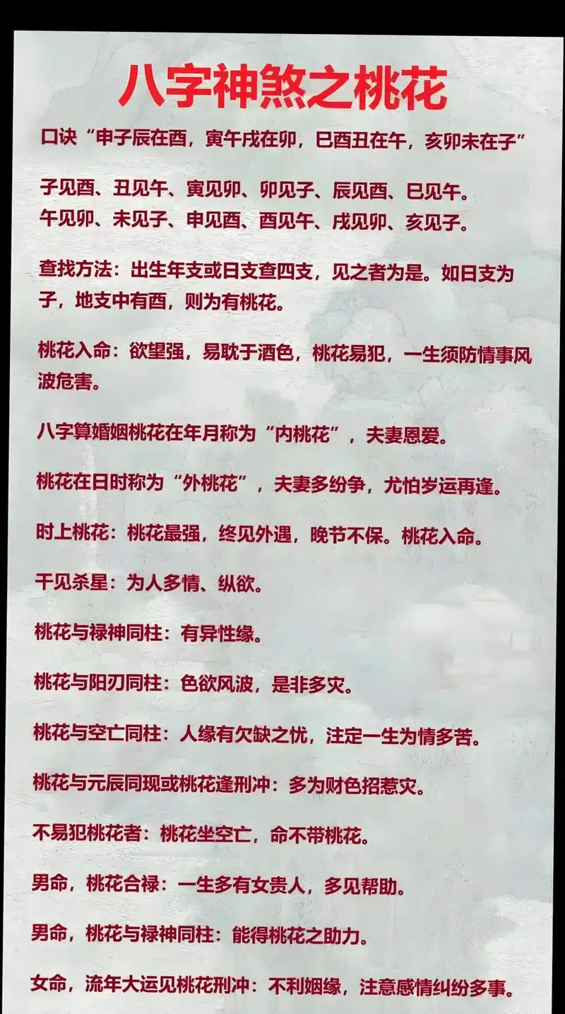 什么样的八字桃花不旺，容易遇到桃花运差的情况呢？