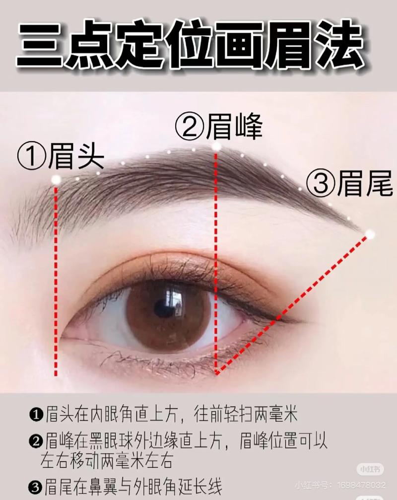 一字眉眉毛卡怎么正确使用来画出完美眉形？