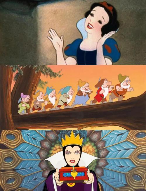 白雪公主中都有哪些主要人物？