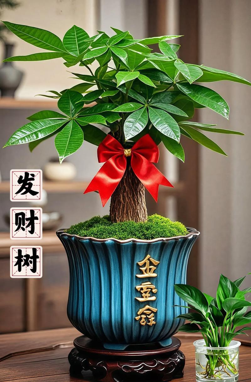 家里养发财树有什么忒别的寓意和象征吗？