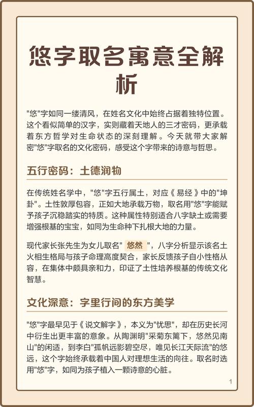 汉字悠的含义是什么？它的五行属性属于哪一类？