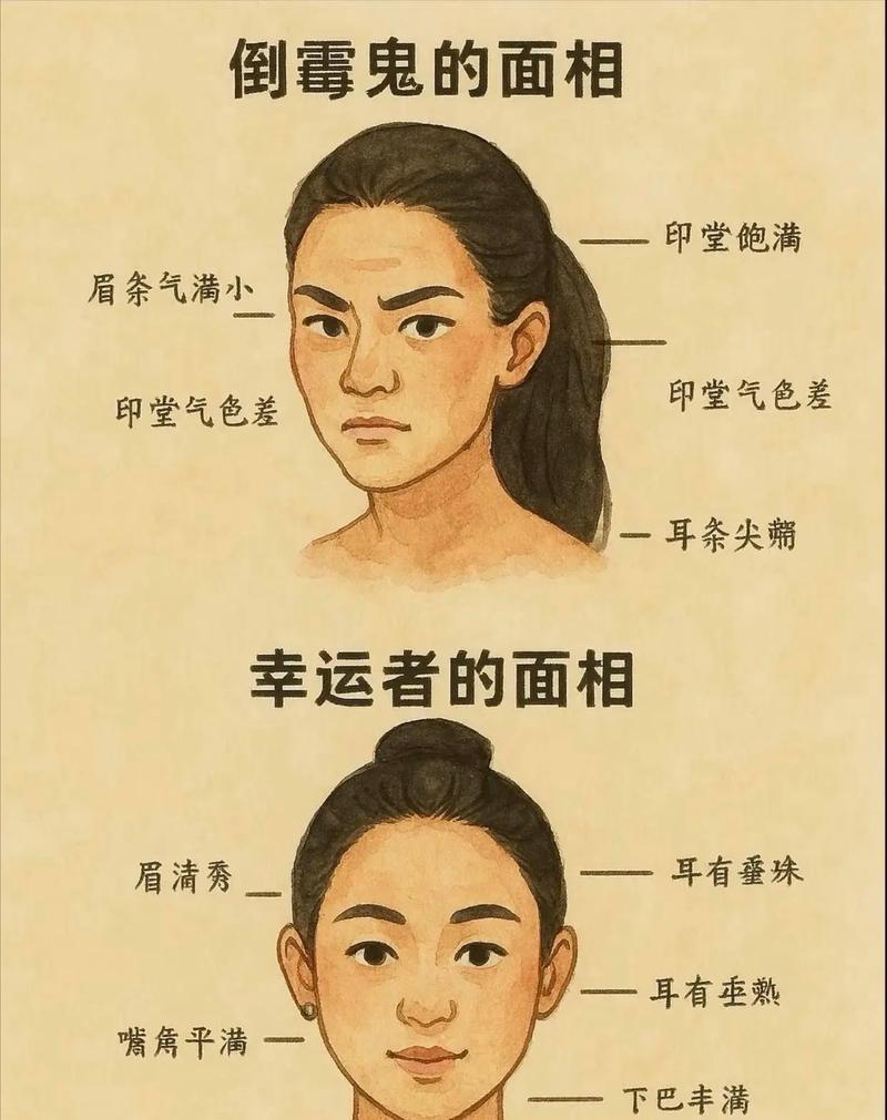 明星面相中哪些特征预示着短命？
