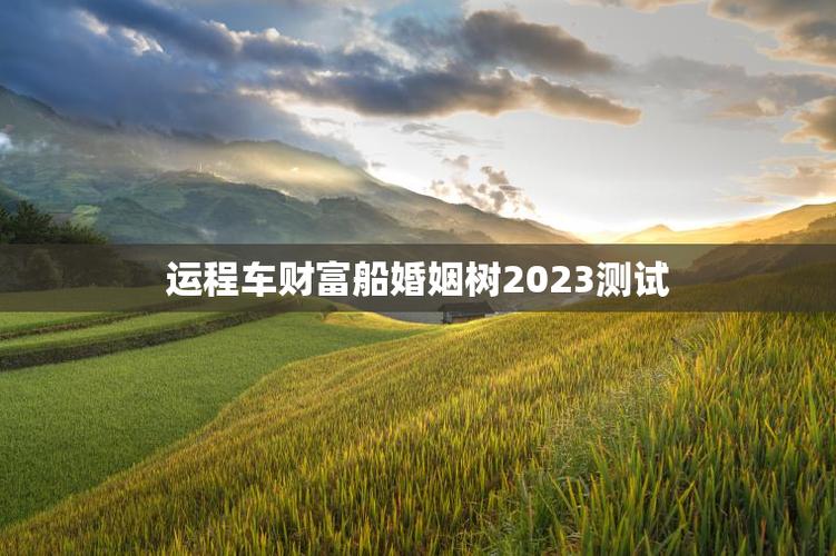 财富船婚姻树运程车算命准确吗？有没有人试过？