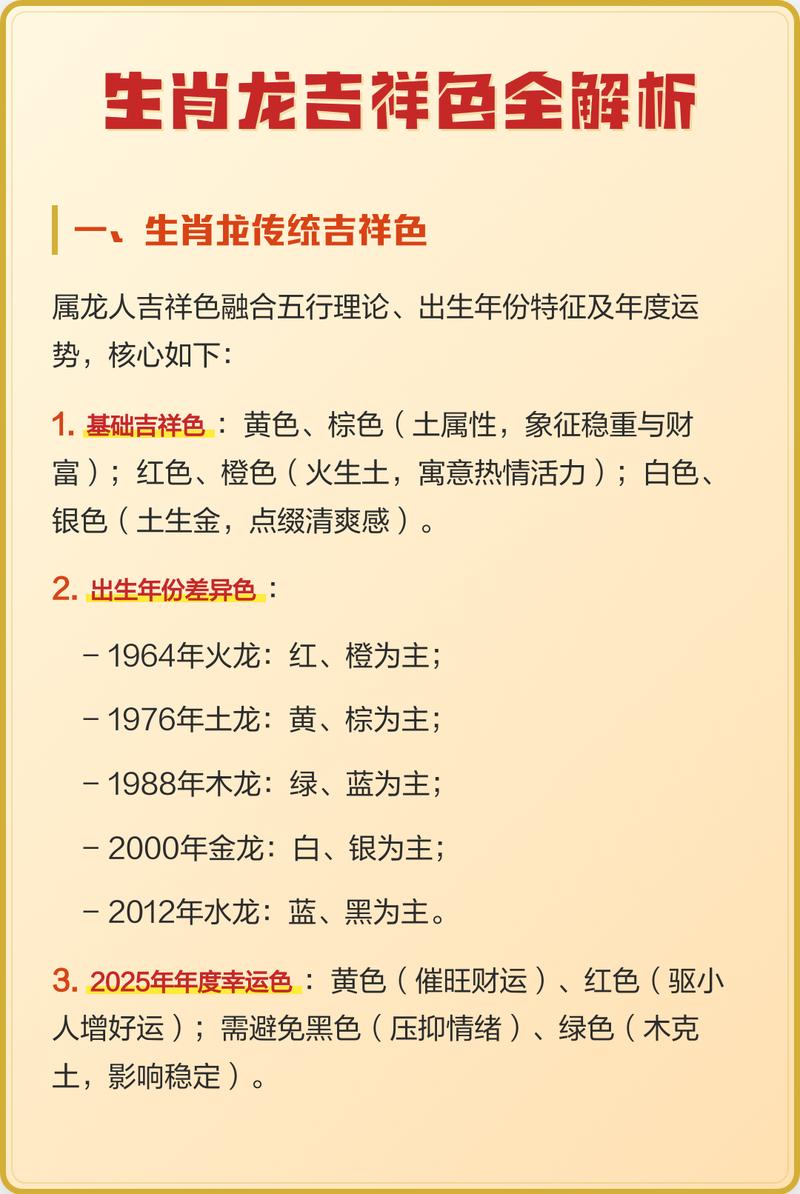 2020年属龙的人究竟最忌讳哪种颜色？