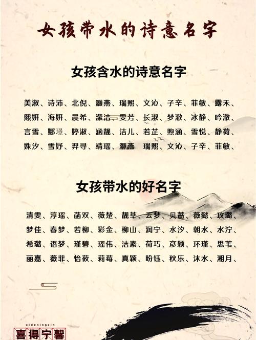 2015年6月出生，三点水最吉利的小名是什么？