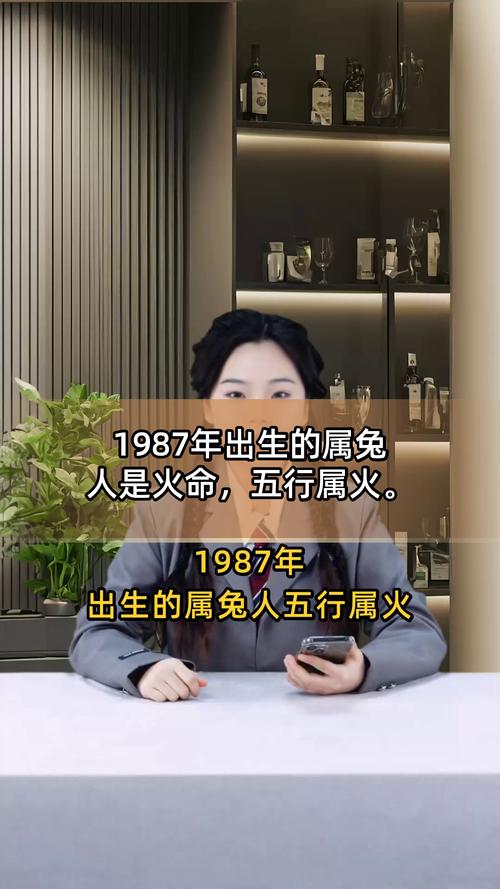 1987年属兔人的五行属性是什么？