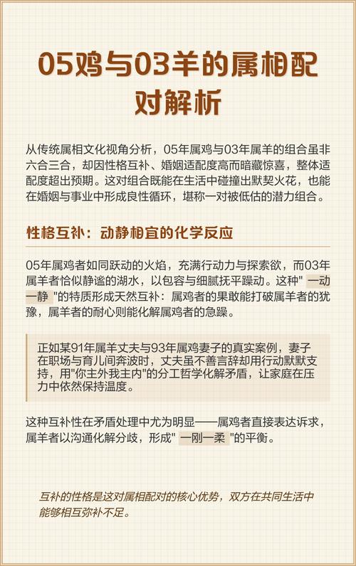 属羊和属鸡的夫妻配对是否合适，他们的婚姻关系如何？