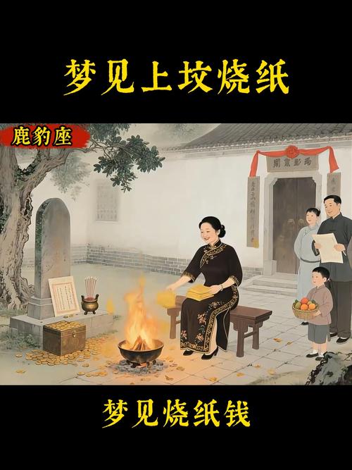 梦见给已故亲人烧纸预示着什么吉凶？