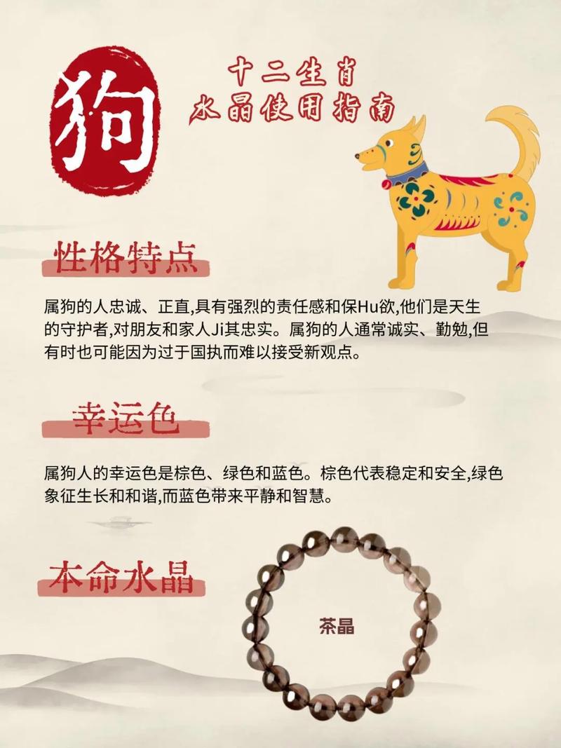 2026年属狗佩戴哪些吉祥物饰品，其寓意是什么？
