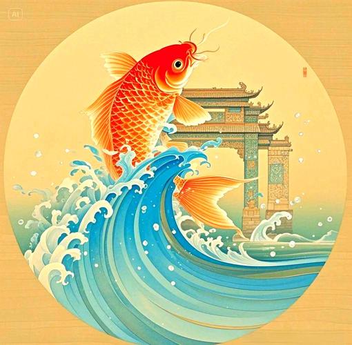 鱼跃龙门究竟蕴含着怎样的美好寓意和象征？
