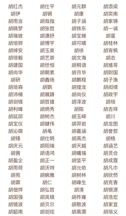 胡熙这个名字打多少分合适呢？