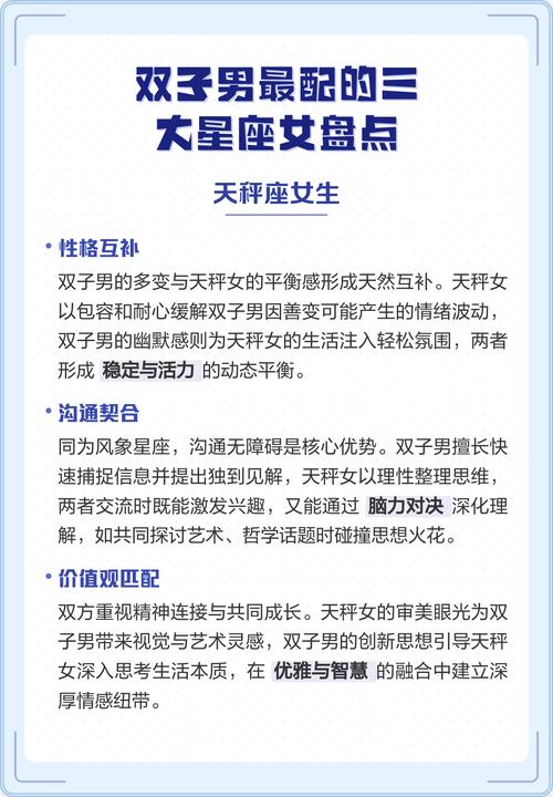 哪个星座的男生最依赖双子女？