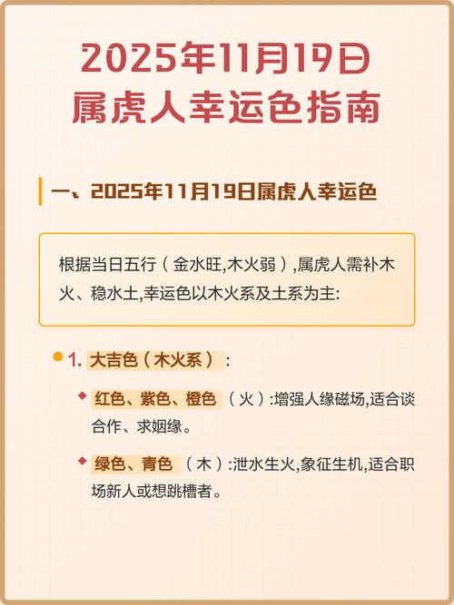属虎人的终身幸运颜色究竟有多少种？