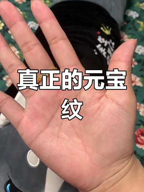 男手纹金元宝是什么命，是不是意味着命中注定钱财不断？