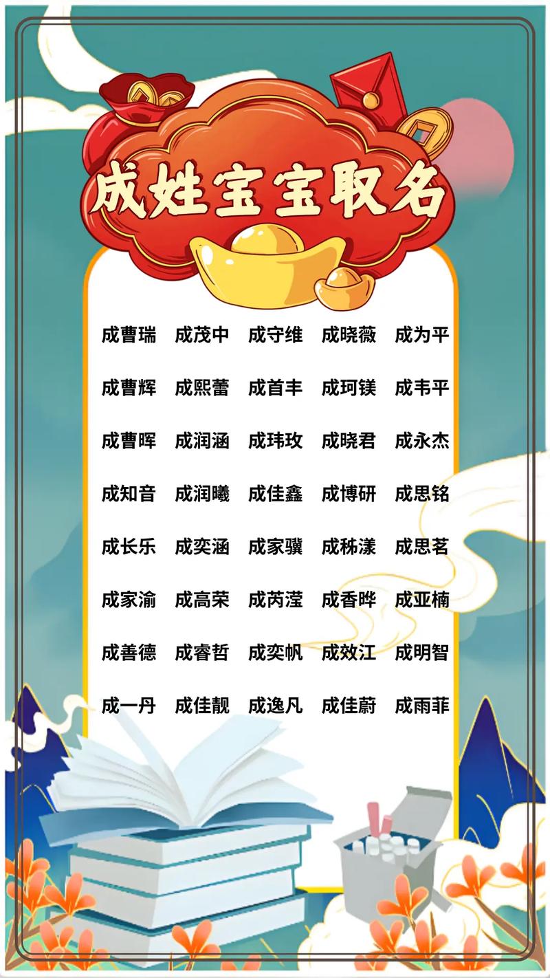 2020年成姓寓意好大气的男孩名字有哪些推荐？