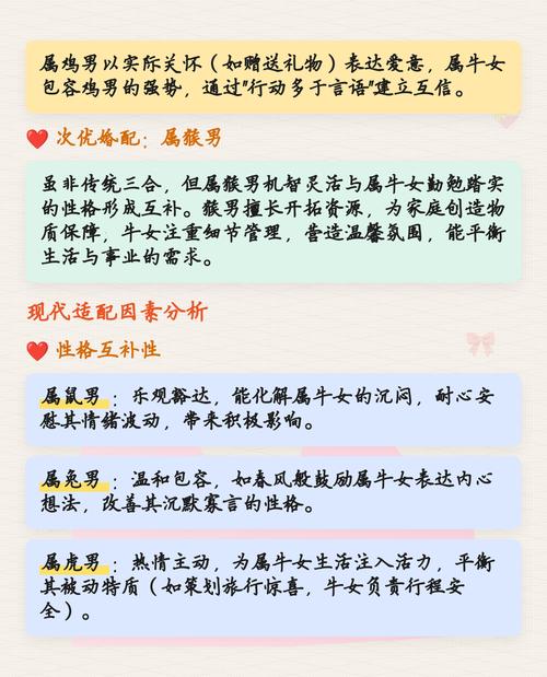 属牛女与哪个属相最为般配，能找到最佳伴侣呢？