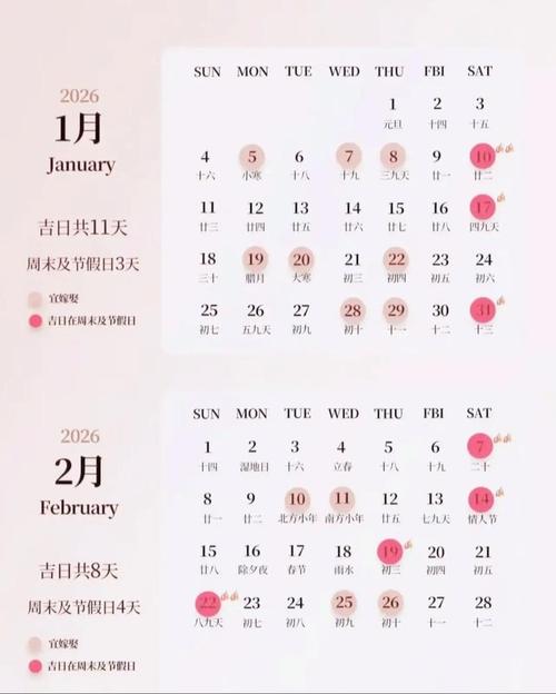 2026年2月有哪些入宅吉日适合选择呢？