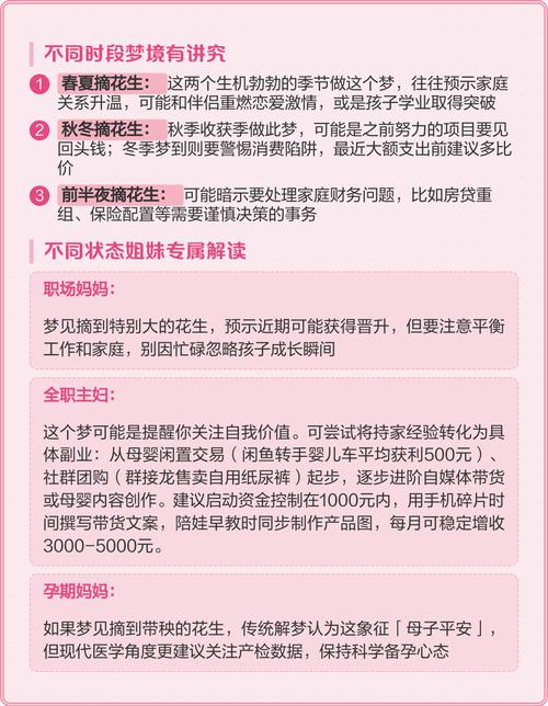 孕妇梦见摘花生是什么预兆或含义？
