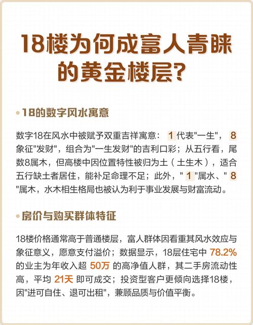 为什么18楼被称为风水中的黄金楼层？