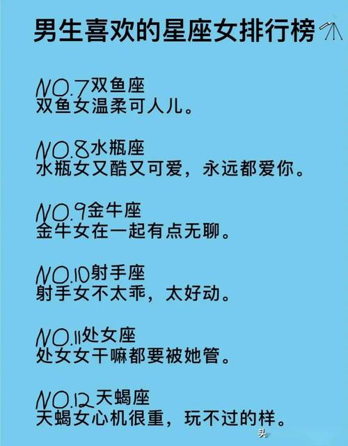 哪些星座女最受男生追捧，让众多男生抢着追求呢？