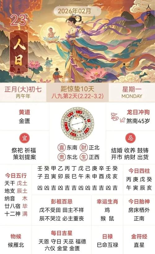 农历二月初七对应新历是哪一天？二月初七是公历的哪一天？