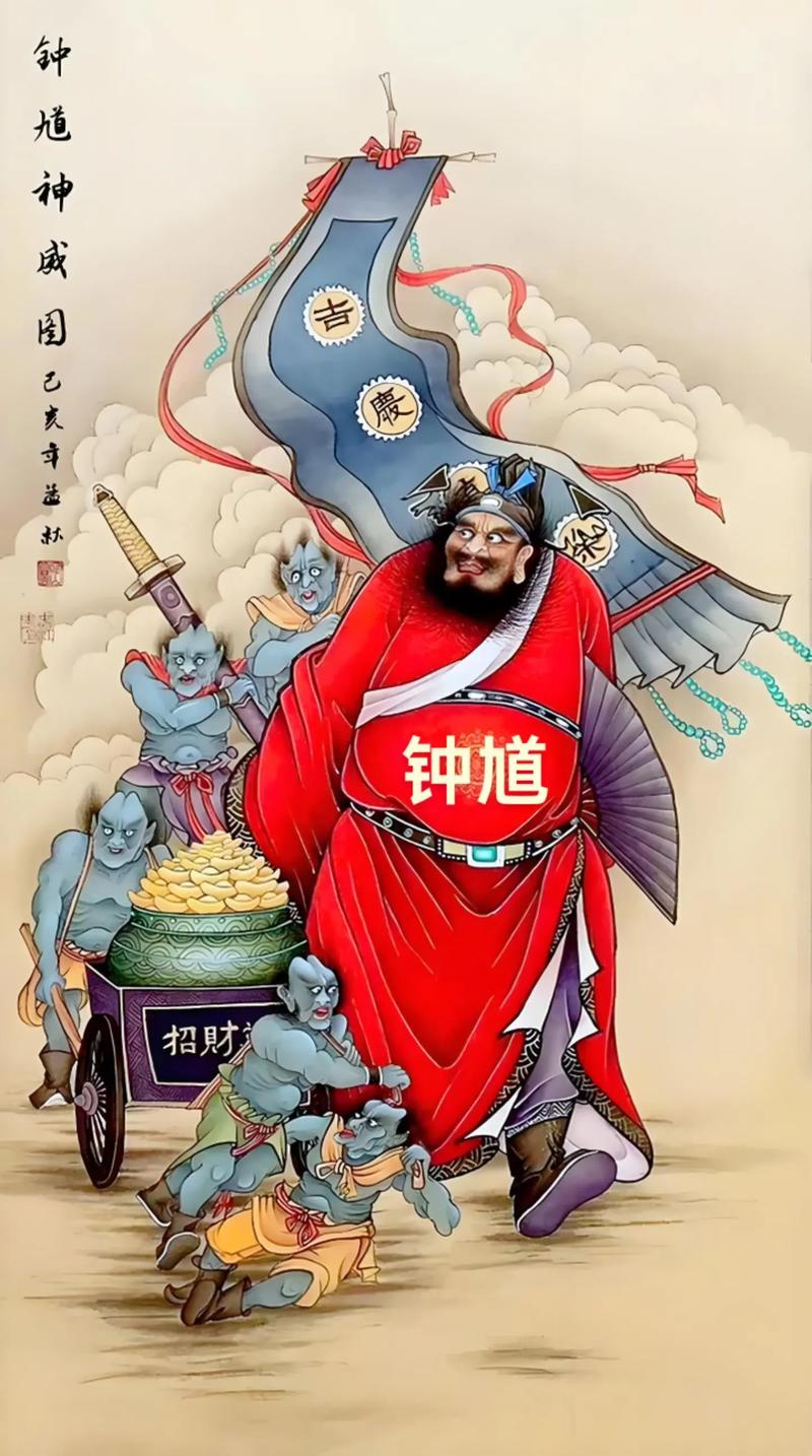 钟馗是啥意思？他是中国传统文化中著名的捉鬼神将，有什么特殊含义？